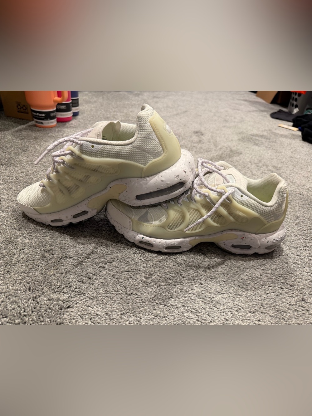 Nike TERRA SCAPE. CRATER FOAM Off-White Sneakers MENS 12